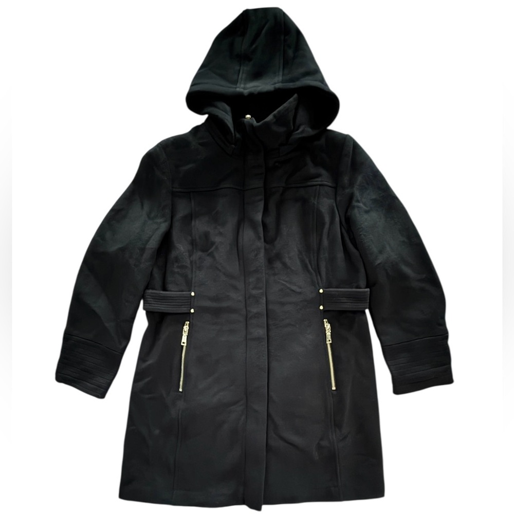 Vince Camuto Hooded A-Line Walker Coat - Picture 7 of 16
